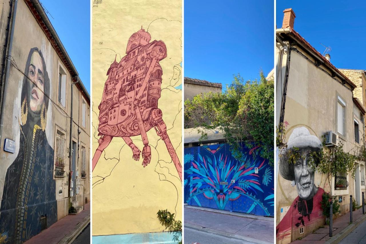 Nouveau - Jungle Montpeul - Clim - Wifi Fibre - Netflix - 5' Du Centre Et Gare - Parking - Loggia - 15' Des Plages Montpellier Zewnętrze zdjęcie