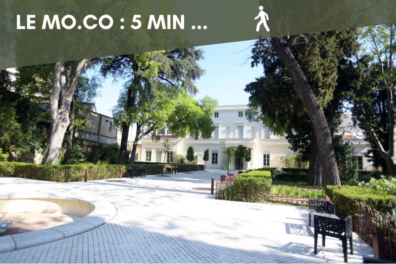 Nouveau - Jungle Montpeul - Clim - Wifi Fibre - Netflix - 5' Du Centre Et Gare - Parking - Loggia - 15' Des Plages Montpellier Zewnętrze zdjęcie