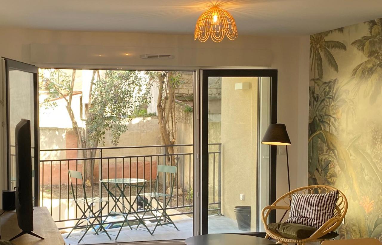 Nouveau - Jungle Montpeul - Clim - Wifi Fibre - Netflix - 5' Du Centre Et Gare - Parking - Loggia - 15' Des Plages Montpellier Zewnętrze zdjęcie