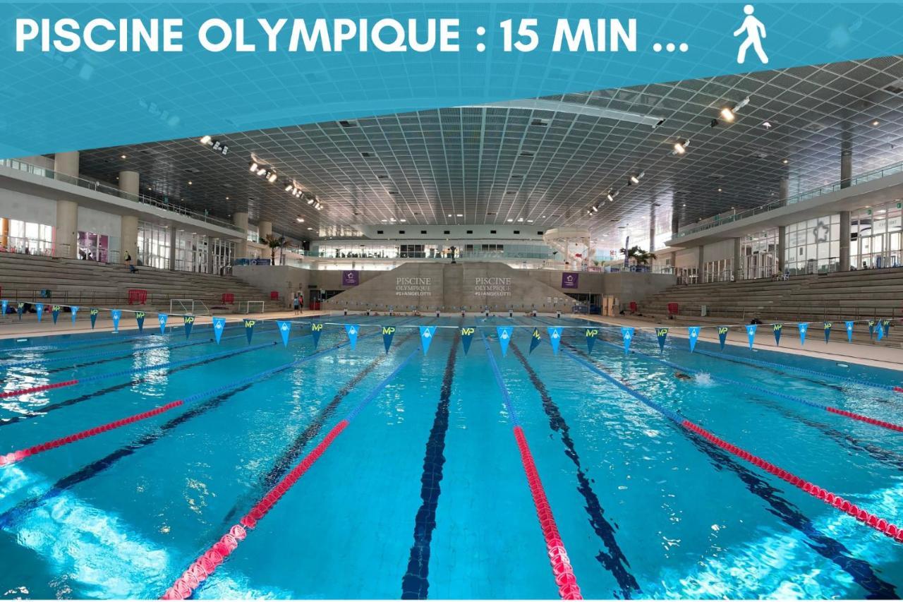 Nouveau - Jungle Montpeul - Clim - Wifi Fibre - Netflix - 5' Du Centre Et Gare - Parking - Loggia - 15' Des Plages Montpellier Zewnętrze zdjęcie
